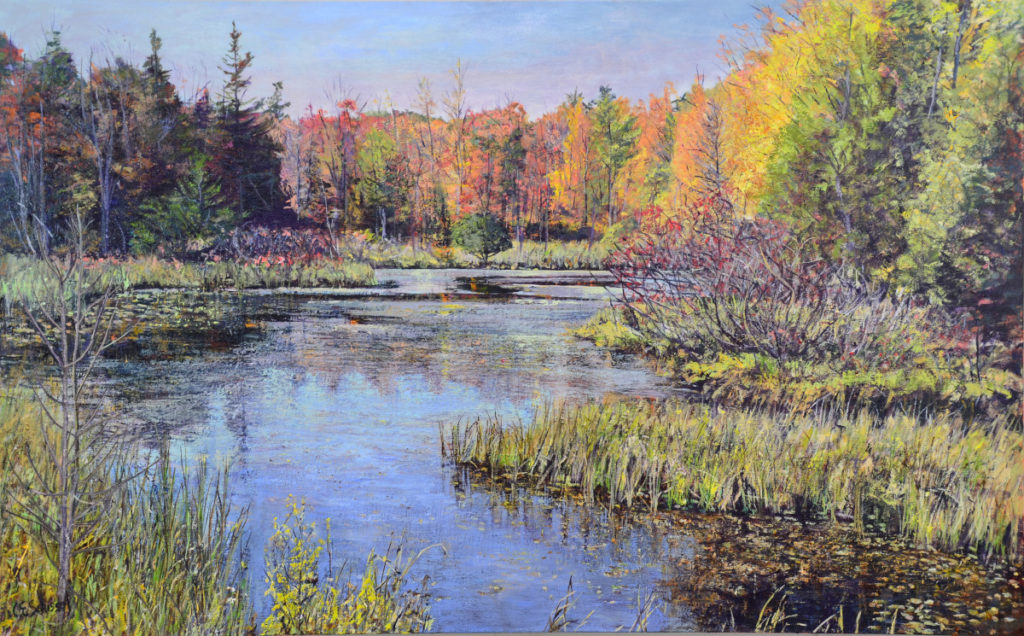 Pond, Lanark Highlands, Fall